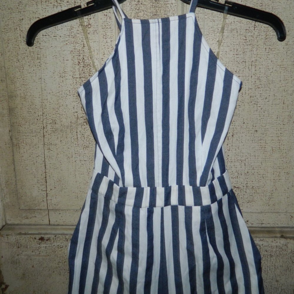 Fantastic Fawn One Pc Jumpsuit Stripe Size Small (W-35) - Picture 2 of 7